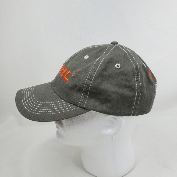 STIHL Logo Baseball Cap Trucker Hat Outdoor Chainsaw Power Tools Embroidered EUC - Picture 4 of 12